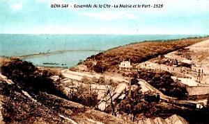 Beni-Saf -  Ensemble Cite - Mairie et Port - 1929